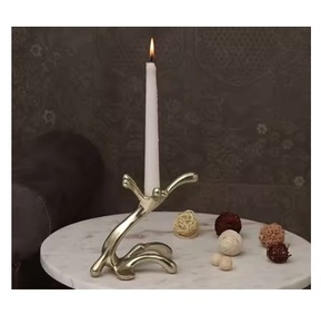 Support de bougie en métal au design fabuleux 2026, durable, qualité supérieure, taille personnalisée, prix de gros - Product Image 1