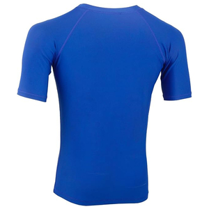 OEM <b>Men</b> <b>Compression</b> T <b>Shirt</b> Rash Guard Short Sleeve Swim <b>Shirt</b> UV Protection Custom Branding Supplier - Product Image 5