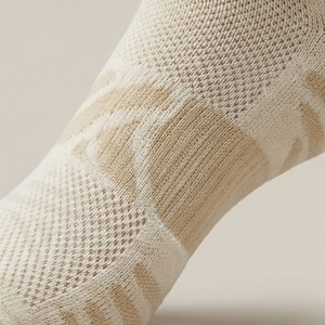 Athletic Crew <b>Socks</b> Breathable <b>Moisture</b> Wicking Running Spandex Polyester Adult Summer Sports <b>Socks</b> - Product Image 5