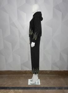 Vente flash : Survêtement personnalisé avec strass à vendre en ligne, vêtements décontractés à la mode, survêtement avec strass pour hommes - Product Image 6