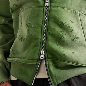 เสื้อฮู้ดดี้ผู้ชาย OEM Winter Classic แบบสวมหัว ลายปักดิจิตอล พร้อมลายปักโซ่ และลายสกรีน - Product Image 6