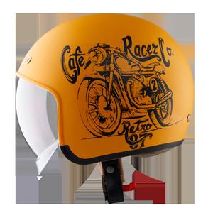 หมวกกันน็อคแบบเปิดหน้ารุ่นใหม่ Royal M139 ผลิตในเวียดนาม ผลิตจากวัสดุ ABS ได้รับการรับรองมาตรฐาน DOT พร้อมที่บังหน้าแบบซ่อนและตัวล็อคแบบปลดเร็ว - Product Image 4