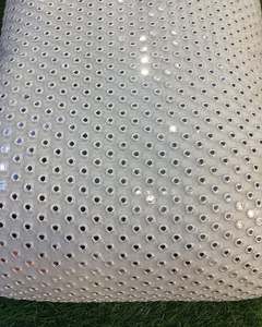 Custom Design Sequin Embroidery Fabric Luxury Beaded Lace Fabric African Fashion Dress <b>Material</b> - Product Image 3
