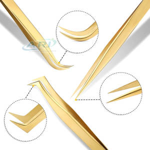 Pinzas para Pestañas Duraderas para Maquillaje de Salón y Cuidado Personal, Pinzas para Pestañas para una Aplicación Rápida y Precisa - Product Image 5