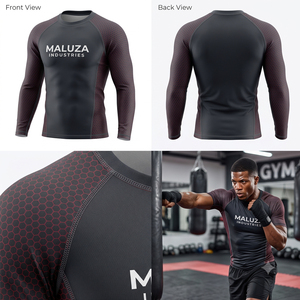 Custom Logo Unisex Short Rash Guard Swimwear Eco-Friendly 100% Cotton Quick Dry UPF 50+ <b>Compression</b> Shirts BJJ MMA Grappling - Product Image 5