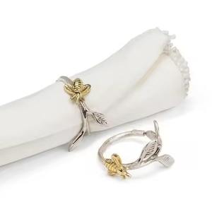 Anillo de Servilleta Metálico Premium para Decoración de Mesa de Boda, Estilismo de Recepción y Presentación de Comidas - Product Image 6