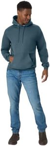 Sweat-shirt à capuche pour homme, coupe classique, en coton French Terry, décontracté, couleur unie, avec poche, tricoté, manches longues - Product Image 3