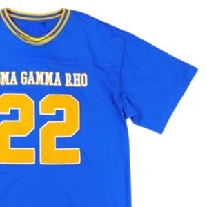 Camiseta de Fútbol Holgada para Mujer, con Estampado Gráfico Personalizado, Cuello Redondo, Manga Corta, Estilo Casual, Deportivo y Universitario - Product Image 5
