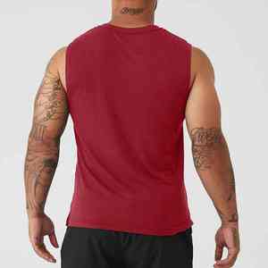 Camiseta sin Mangas Estilo Hip Hop para Hombre, Diseño Personalizado con Estampado Gráfico, 100% Algodón Suave y Poliéster, Informal y Deportiva - Product Image 3