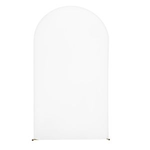 Supporto per fondale ad arco in metallo dorato 7.2 x 4 piedi, struttura stabile, facile da montare, forma quadrata, per copertura matrimoni, 1 pezzo - Product Image 5