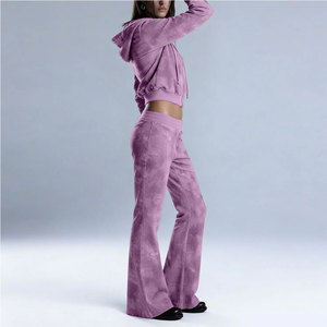 Survêtements évasés pour femmes au design moderne et confortable, parfaits pour le quotidien, les activités physiques et la mode décontractée - Product Image 2