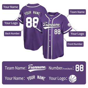Maillots de baseball professionnels pour hommes, très demandés, respirants et confortables, maillots de baseball pour entraînement, maillot de baseball pour adultes - Product Image 3