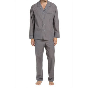 Pyjama d'été 100% soie de mûrier confortable pour hommes, ensemble deux pièces fin et respirant à manches courtes et shorts, tenue décontractée unie pour la maison - Product Image 1