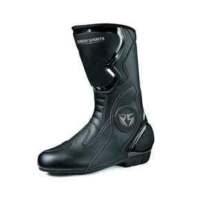 Zapatos de Motocicleta de Cuero Genuino para Motociclistas, Equipo Protector, Cómodo y Personalizado para Carreras, Paseos y Viajes Diarios por Carretera - Product Image 1