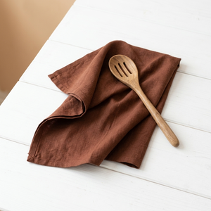 Linen Look Kitchen Towel <b>Dusting</b> <b>Cloth</b> Absorbent Cleaning Rag Reusable Table Towel for Home Use - Product Image 4