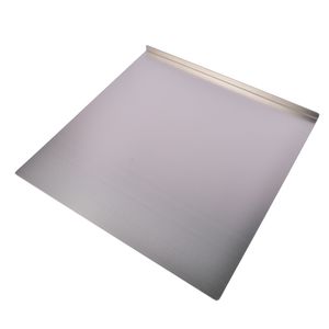 Tagliere Extra Large in Acciaio Inossidabile 304, Robusto 50x50 cm, Dimensioni Personalizzabili per Tagliare, Cuocere e Preparare Pasticceria - Product Image 3