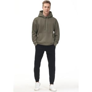 Servicio OEM Personalizado, Sudadera con Capucha para Hombre, Estilo Moderno, Corte Holgado, 100% Algodón, Fabricada en Fábrica, Ligera, Agrega Tu Propio Diseño - Product Image 6