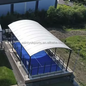 Kit Tetto Retrattile Elettrico Tutto-in-Uno per Campo da Padel, Tenda Montata su Tela Perfetta per Attrezzature da <span class=keywords><strong>Tennis</strong></span> all'Aperto - Product Image 3