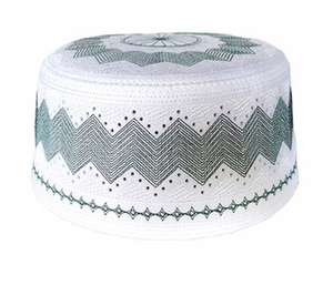 Gorros Musulmanes de Algodón al por Mayor para Hombre - Gorros Étnicos Tradicionales de Colores Sólidos y Blancos, Transpirables, para el Verano, Suministro al por Mayor - Product Image 5