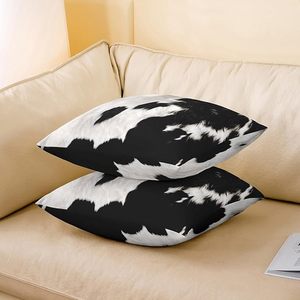 Funda de cojín cuadrada con estampado animal y cierre de cremallera, decoración moderna para el hogar, funda de almohada estampada lavable - Product Image 2