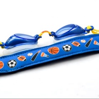 Sangle de tête flottante en néoprène SAEKO pour enfants, Gogglemate, pour les apprenants à la natation et les équipements de sports nautiques, avec logo personnalisé