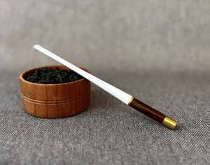Pipa de Fumar de Madera de Estilo Clásico Hecha a Mano, Pipa de Tabaco Ecológica y Duradera - Product Image 1