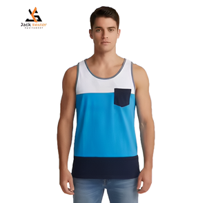 Camiseta sin Mangas Informal para Gimnasio y Fisicoculturismo, 100% Algodón, Logotipo y Diseño Personalizados, Servicio OEM - Product Image 1