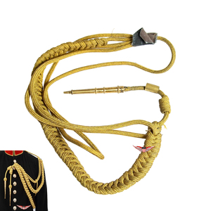 Golden Dress Aiguillette Mylar Aiguillette Cord Soviet Aiguillette Metallic Yarn Garment <b>Accessory</b> - Product Image 1