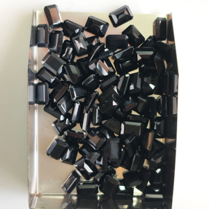 พลอยออนิกซ์สีดำธรรมชาติ 7x5 มม. ทรงแปดเหลี่ยม คุณภาพดีที่สุด พลอยหลวมสำหรับทำเครื่องประดับ ได้รับการรับรองจากเรดเมาน์เทน เจมส์ - Product Image 3