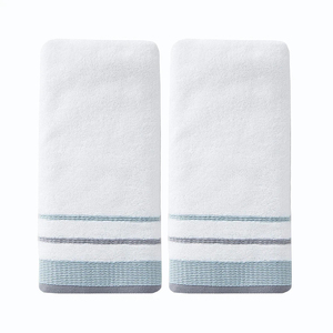 Toallas de Baño Suaves y Absorbentes de Secado Rápido, de Buena Calidad, Precio Económico, 100% Algodón de Rizo, con Logotipo OEM, Venta al Por Mayor de Fábrica - Product Image 1