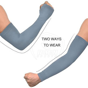 High Quality Best Selling <b>Comfortable</b> Quick Dry Breathable Men's Arm Sleeves 100% Polyester Made in Pakistan - Product Image 3