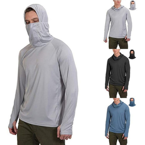 Best Selling <b>Men's</b> <b>Black</b> Long Sleeve <b>Turtleneck</b> Top Quick Dry Polyester Pullover Solid Color Outdoor Wear Breathable Quick Dry - Product Image 5