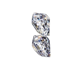 D couleur veau coupe laboratoire diamants cultivés excellente coupe VVS1 utilisation pour diamants boucles d'oreilles diamants à facettes cadeau de mariage pour elle - Product Image 2