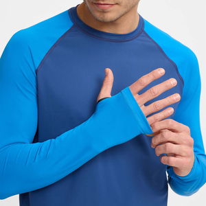 Vente en gros de rashguards premium pour hommes, très demandés, de couleur unie ou imprimés, respirants, dernier design pour adultes - Product Image 6