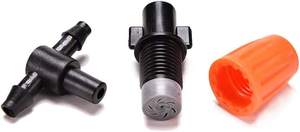 Conector en T de Plástico para Rociador de Jardín, Boquillas de Nebulización, Emisores de Pulverización, Accesorio de Riego por Micro Atomización - Product Image 2