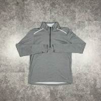 Ropa Deportiva Denish para Hombre, Transpirable, de Verano, Manga Larga, para Fútbol, con Cierre de 1/4, Estampado por Transferencia de Calor, 100% Poliéster, 220g