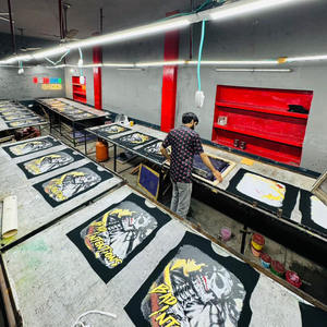 Camisetas de Hombre con Estampado Gráfico Vintage Personalizado, Corte y Confección a Medida, 100% Algodón, Hombros Caídos, Lavado Ácido - Product Image 5