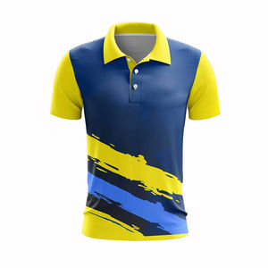 Camisetas de Polo de Críquet con Impresión por Sublimación, Ropa Deportiva Personalizada con Impresión Completa para Clubes, Escuelas y Eventos - Product Image 4