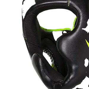 Professional MMA Kickboxing Boxing Headgear PVC PU Custom Logo Winter Protective Face Guard for Training and Sparring Unisex - Product Image 4