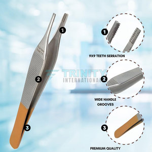 Pince Adson à pointe fine pour usage médical et chirurgical, manipulation de précision, pour usage professionnel, vente en gros - Product Image 5