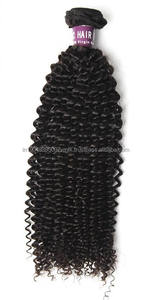 Extensiones de cabello Remy rizado indio virgen 100%, onda profunda, cutícula sin procesar alineada, precio de fábrica al por mayor - Product Image 4