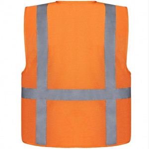 Custom Made Reversible Breathable Waterproof Safety Vest New Arrival Cheap Price High Quality Durable Canvas Men's Vest - Product Image 2