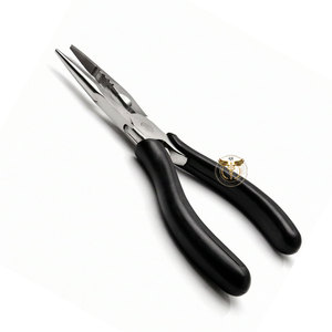 Multi-Purpose Hair Extension Pliers Tool Durable Stainless Steel with Ergonomic Handle for <b>Micro</b> Ring Nano Ring &<b>Tape</b> Extensions - Product Image 1