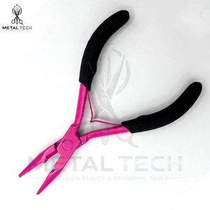 Highest Quality Product Hair Extension Pliers Comfort Grip Micro Rings Links Remover <b>Tool</b> Professional Hairdressing <b>Tools</b> - Product Image 2
