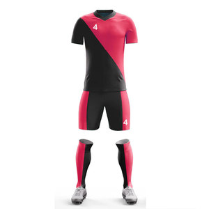 Uniformes Deportivos Personalizados de Secado Rápido, Traje Deportivo de Fútbol, Uniforme de Fútbol Multicolor 100% Poliéster - Product Image 6