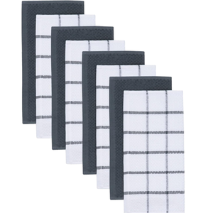 Serviettes de cuisine en coton antimicrobien de qualité supérieure, tissées, couleur unie, 300499 GSM, lavables en machine, vente en gros du fabricant - Product Image 5