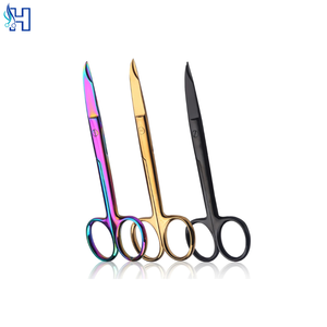 Ciseaux à points de suture médicaux en acier inoxydable, instrument de coupe de sutures réutilisable, outil chirurgical pour salle d'opération et pansement - Product Image 1