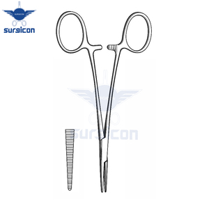 Pinzas Micro Halsted de 12.5 cm (5 Pulgadas), Rectas, Extra Delicadas, de Acero Inoxidable Premium, Hemostáticas, para Microcirugía Plástica - Product Image 2