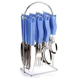 Ensemble de couverts durables en acier inoxydable de luxe écologique sans BPA pour hôtels cafés mariages repas banquets usage domestique - Product Image 2