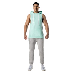 Haut à capuche sans manches moderne, tissu doux, vêtements de sport décontractés, idéal pour l'entraînement, la détente et l'usage quotidien - Product Image 6